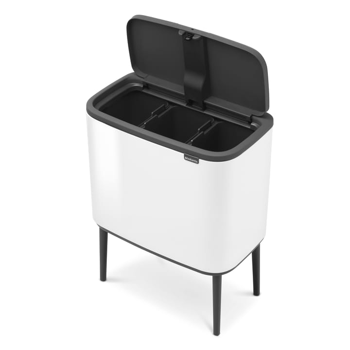 Κάδος Bo touch 3x11 λίτρων, λευκό Brabantia
