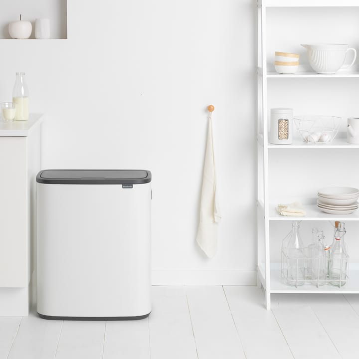 Κάδος Bo touch 60 L, Λευκό Brabantia