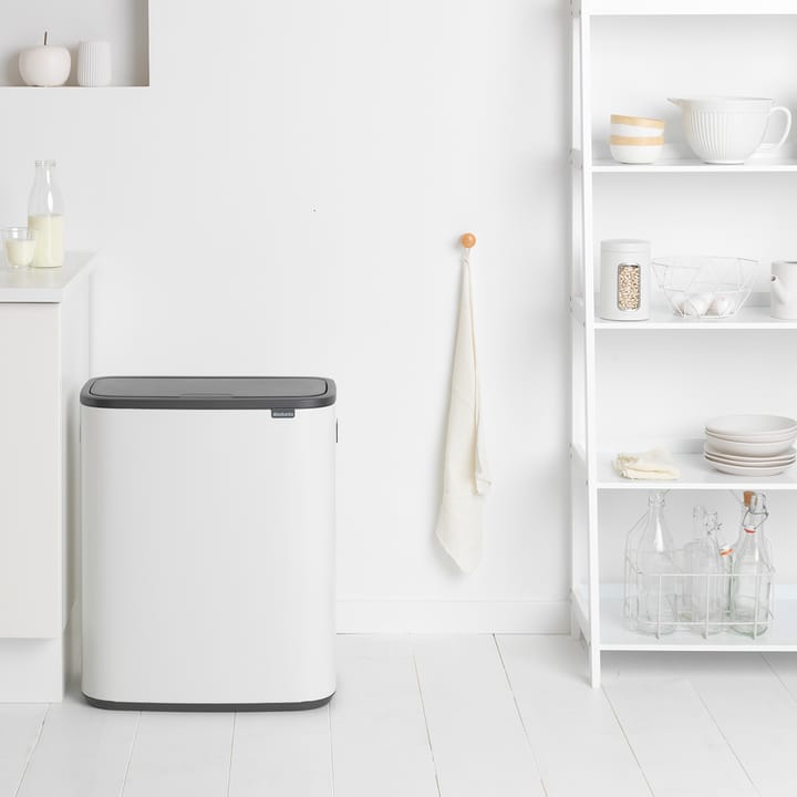 Κάδος Bo touch 60 L - Λευκό - Brabantia