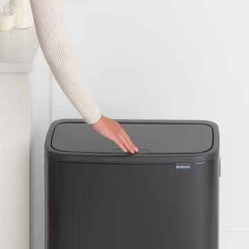 Κάδος Bo touch 60 L - Ματ μαύρο - Brabantia