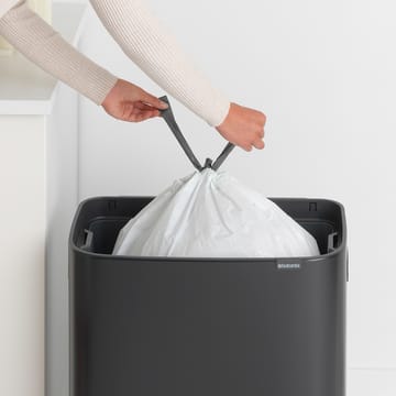 Κάδος Bo touch 60 L - Ματ μαύρο - Brabantia