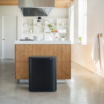 Κάδος Bo touch 60 L - Ματ μαύρο - Brabantia