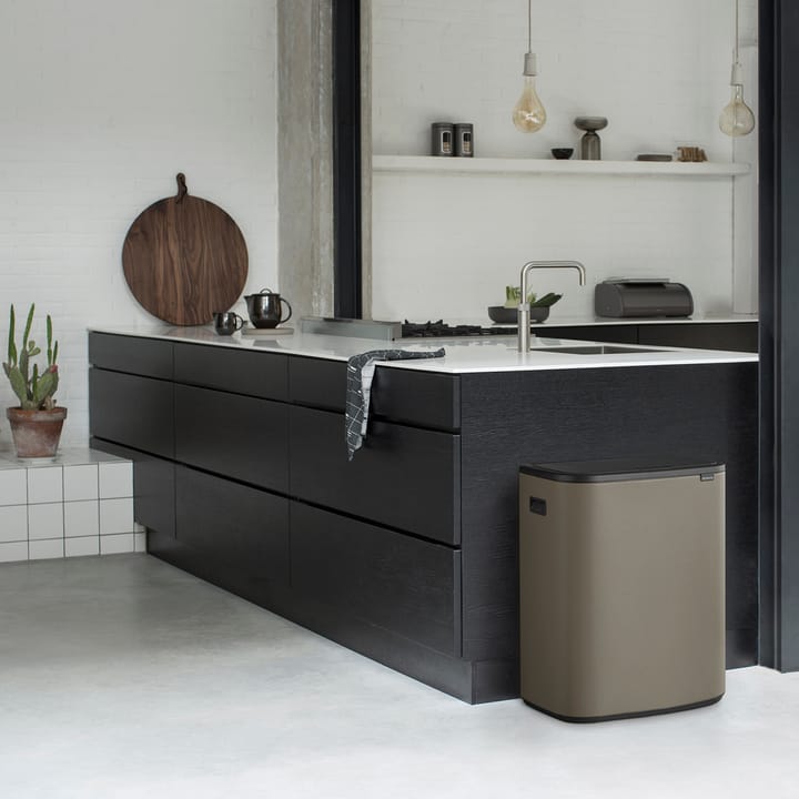 Κάδος Bo touch 60 L, Πλατίνα Brabantia