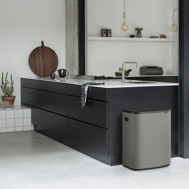 Κάδος Bo touch 60 L, Ορυκτό γκρι του σκυροδέματος Brabantia