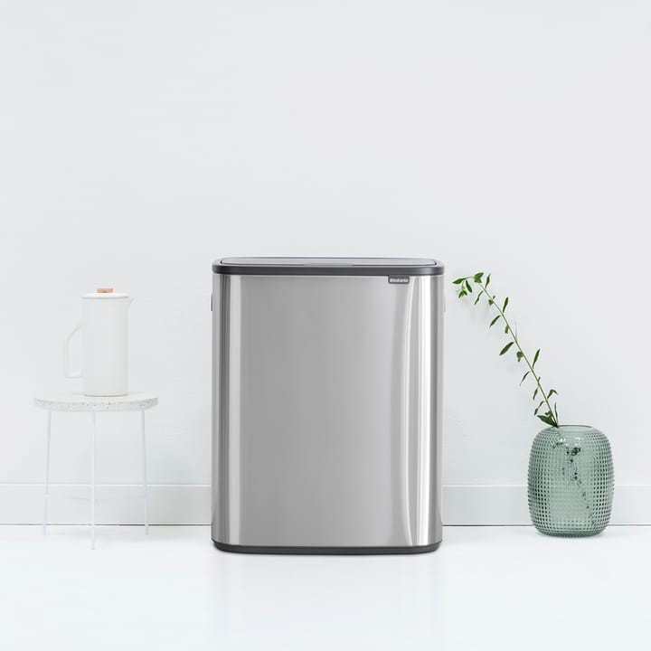 Κάδος Bo touch 60 L, Ματ βουρτσισμένο ατσάλι Brabantia