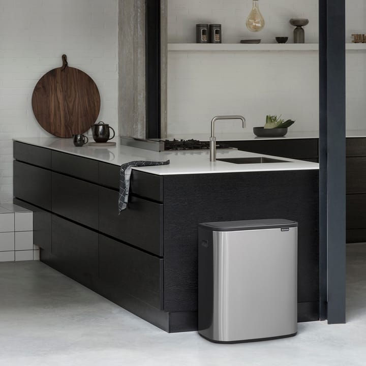 Κάδος Bo touch 60 L, Ματ βουρτσισμένο ατσάλι Brabantia