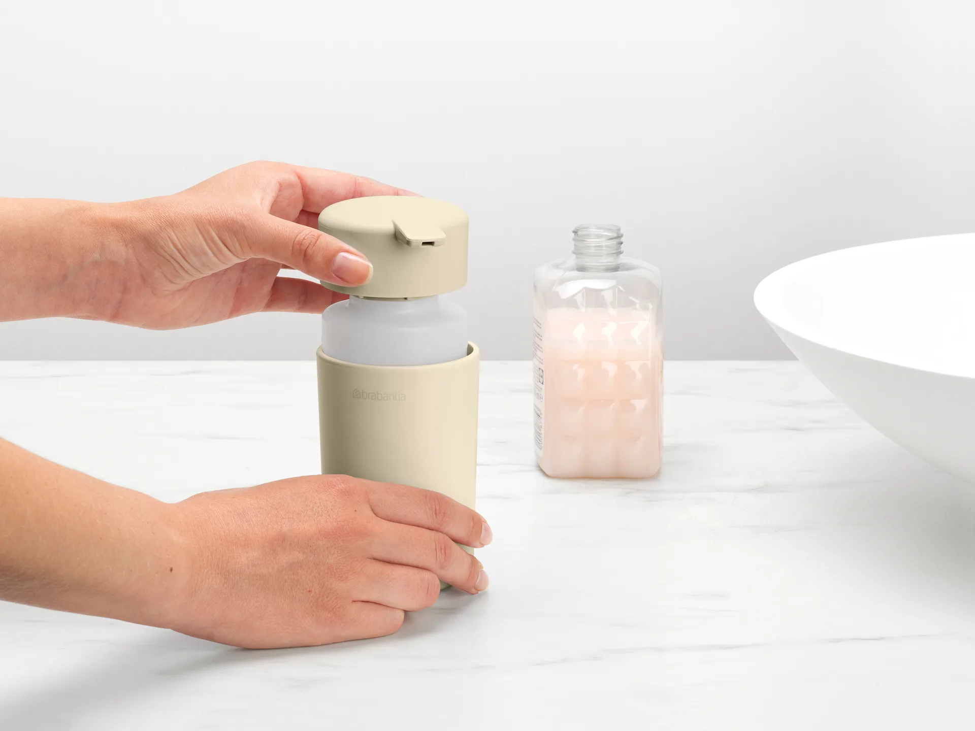 Brabantia διανεμητής σαπουνιού 14 cm, Απαλό Μπεζ Brabantia