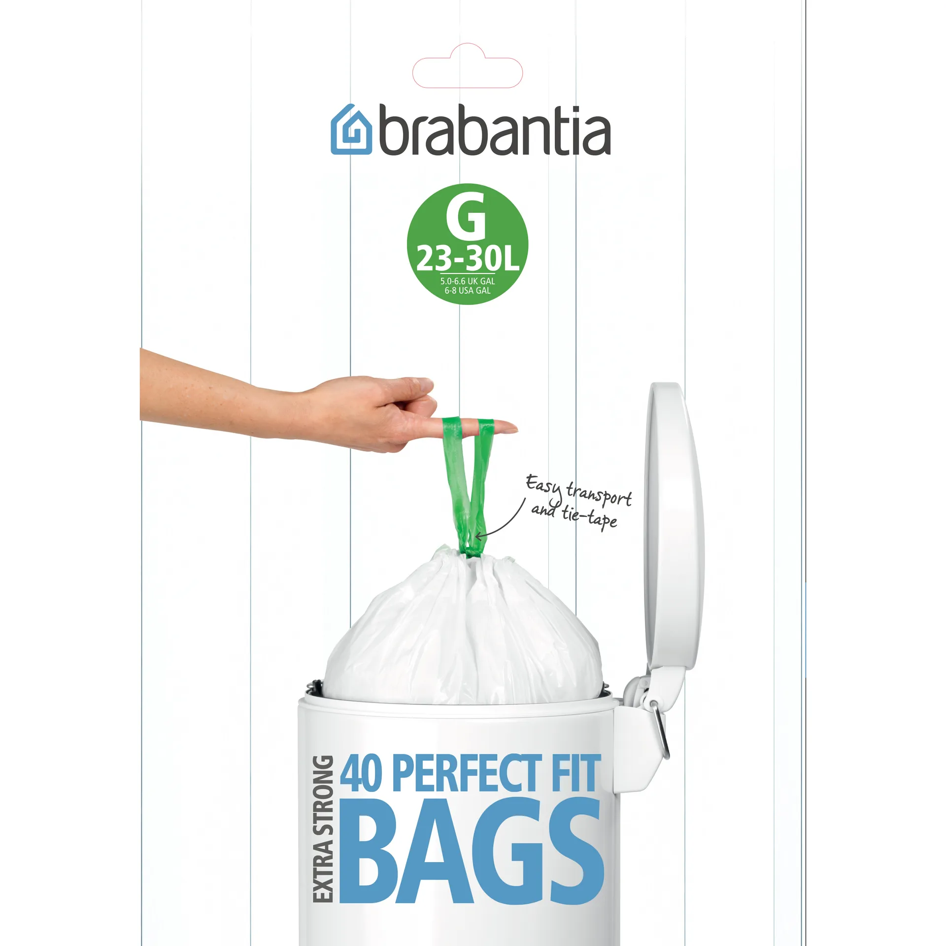 Brabantia σακούλες κάδων, 23 λίτρα Brabantia