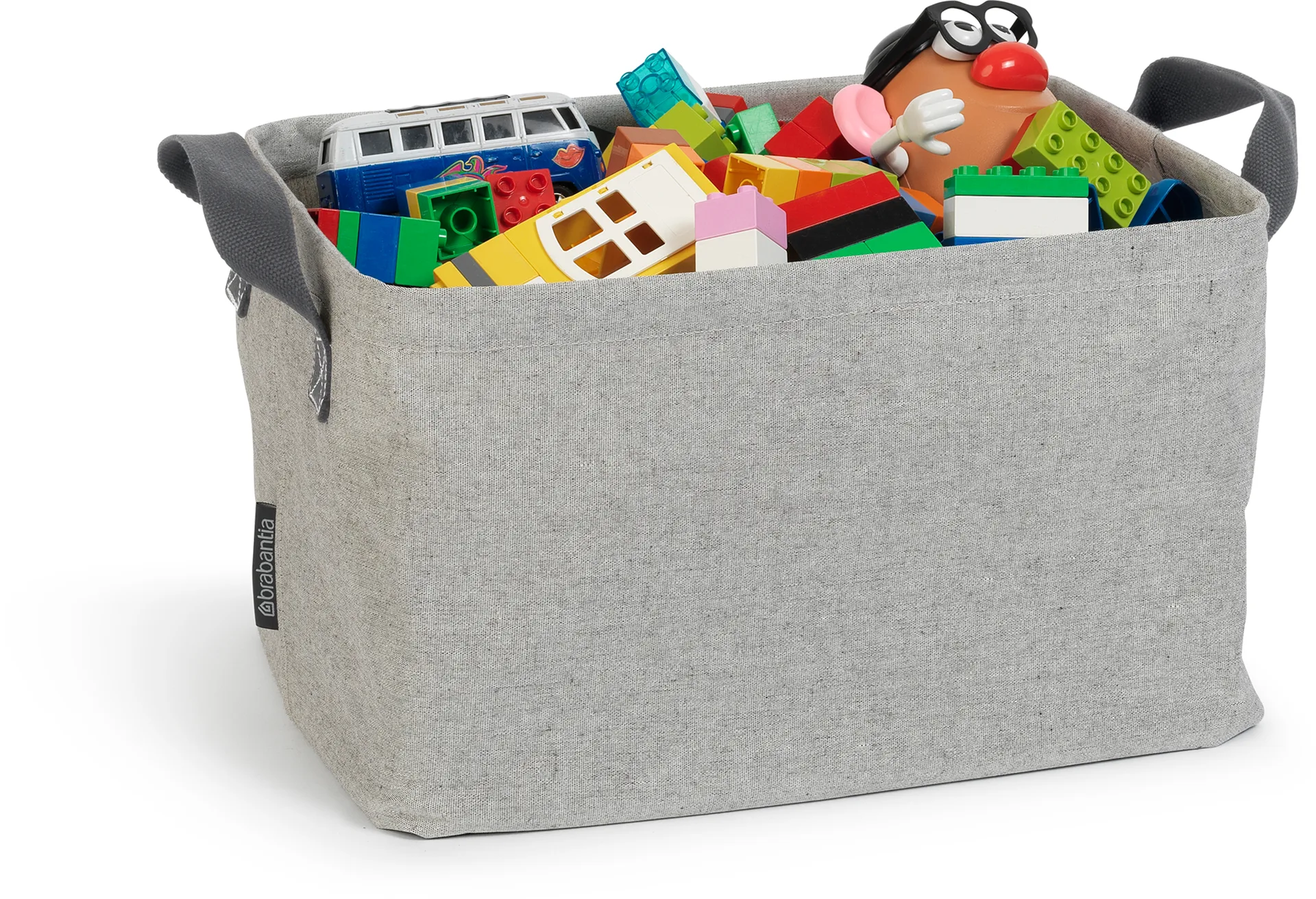 Brabantia πτυσσόμενο καλάθι για άπλυτα 2x45 , γκρι Brabantia