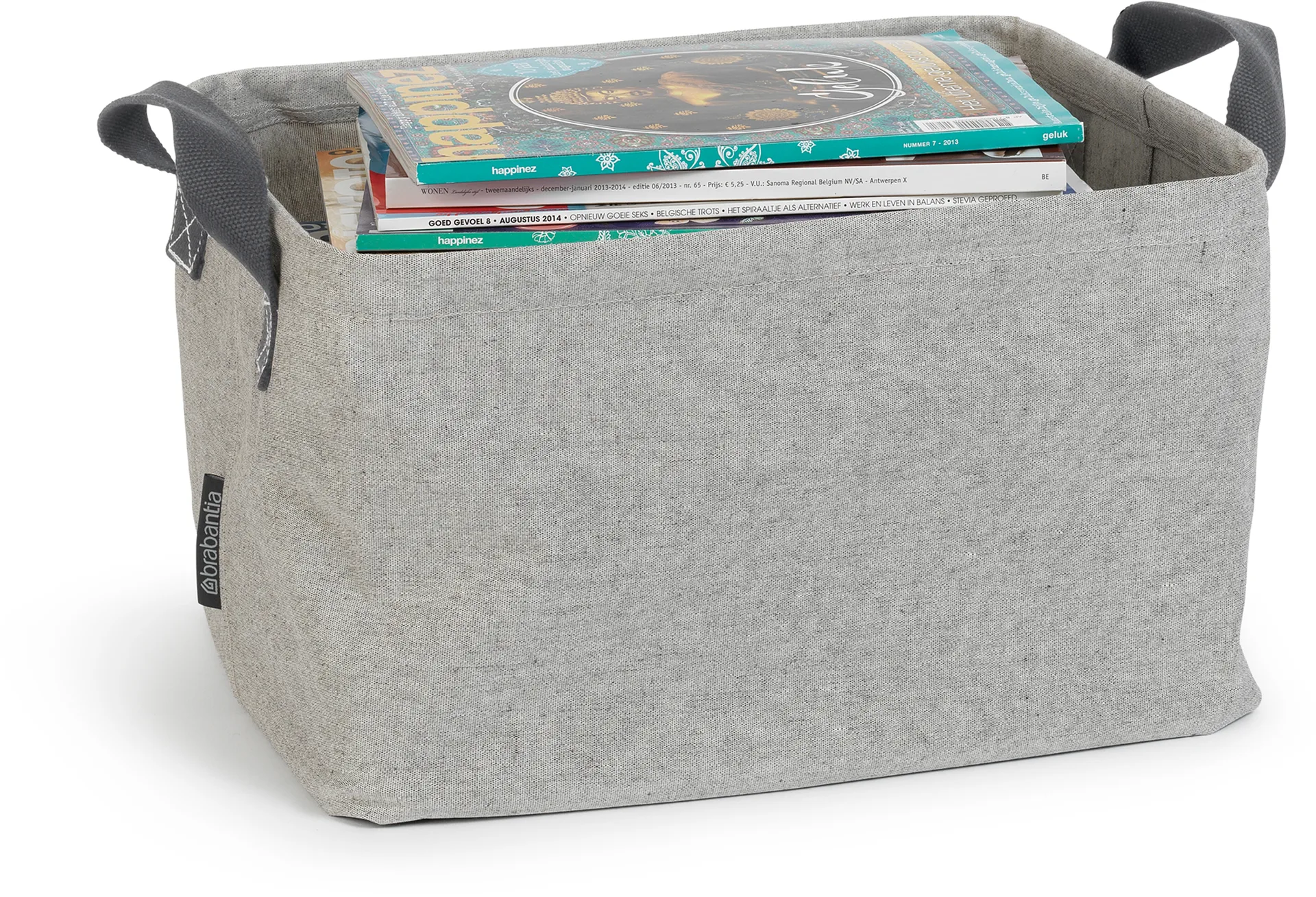 Brabantia πτυσσόμενο καλάθι για άπλυτα 2x45 , γκρι Brabantia