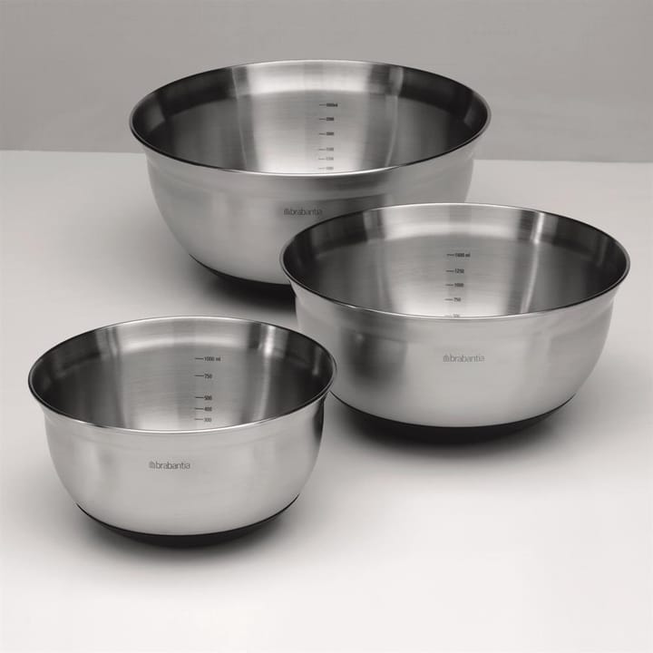 Brabantia μπολ ανάμειξης Συσκευασία 3 τεμαχίων, Συσκευασία 3 τεμαχίων Brabantia