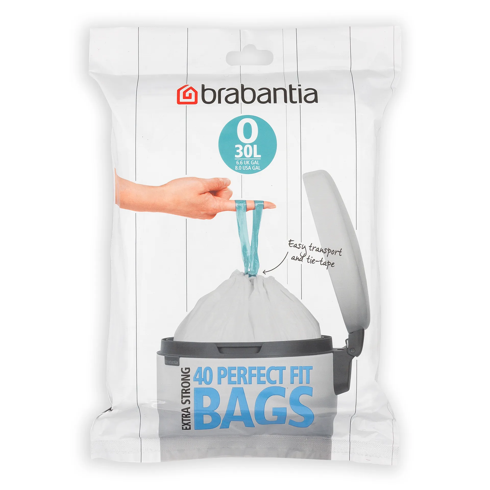 Brabantia σακούλες κάδων, 30 liter | O 40 pieces Brabantia