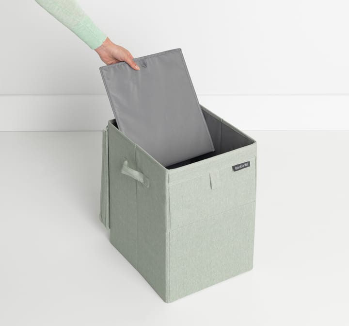 Brabantia καλάθι απλύτων με δυνατότητα στοίβαξης 35 l., πράσινο Brabantia