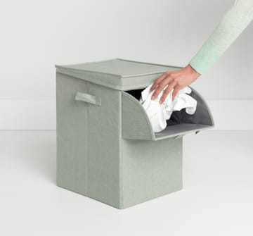 Brabantia καλάθι απλύτων με δυνατότητα στοίβαξης 35 l. - πράσινο - Brabantia