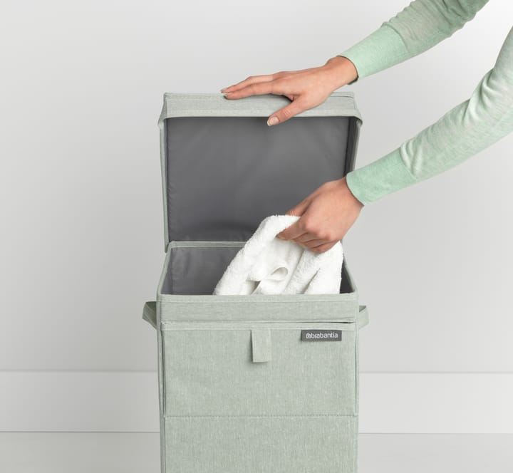 Brabantia καλάθι απλύτων με δυνατότητα στοίβαξης 35 l., πράσινο Brabantia