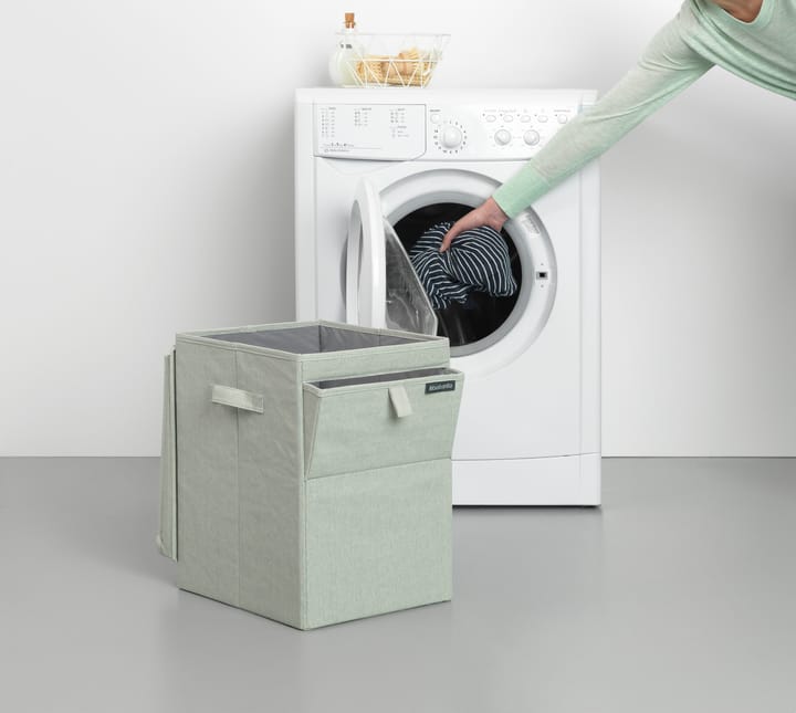 Brabantia καλάθι απλύτων με δυνατότητα στοίβαξης 35 l., πράσινο Brabantia
