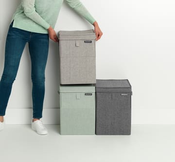 Brabantia καλάθι απλύτων με δυνατότητα στοίβαξης 35 l. - πράσινο - Brabantia