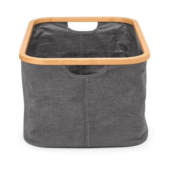 Brabantia αναδιπλούμενο καλάθι πλυντηρίου 40 L, Pepper Black Brabantia