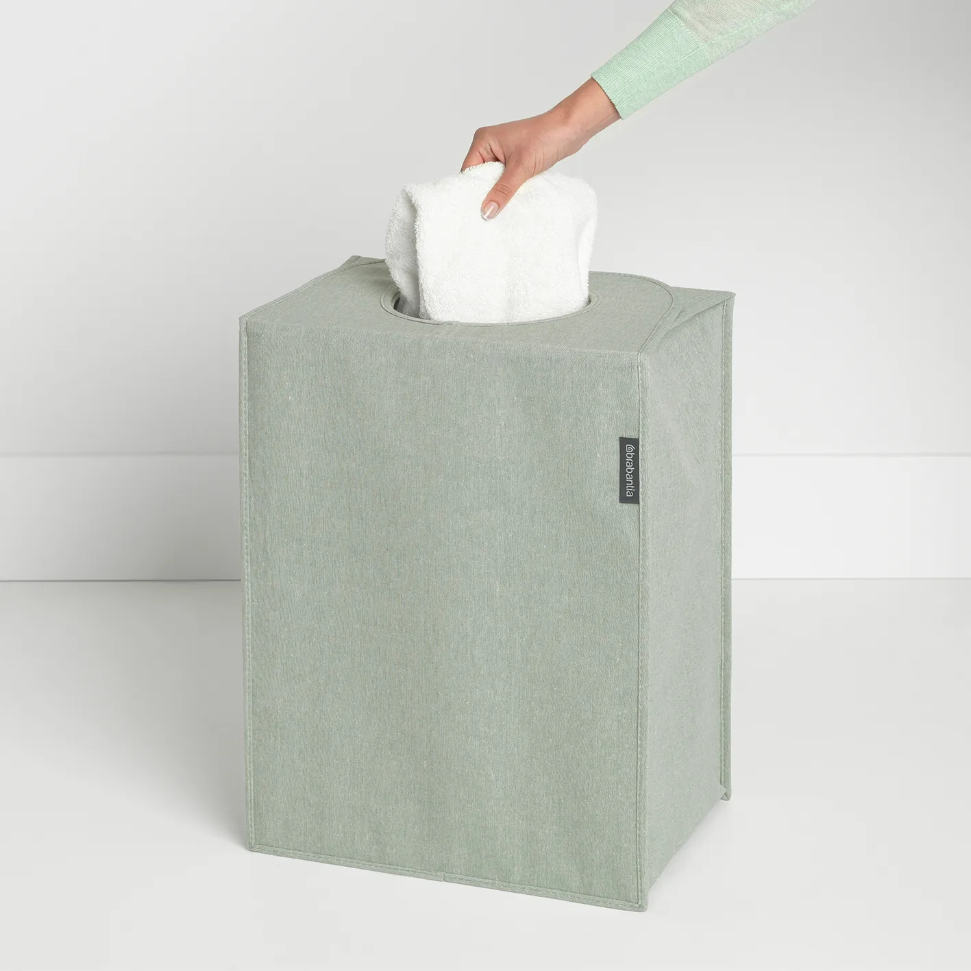 Brabantia ορθογώνιος σάκος για άπλυτα 55 liters, πράσινο Brabantia