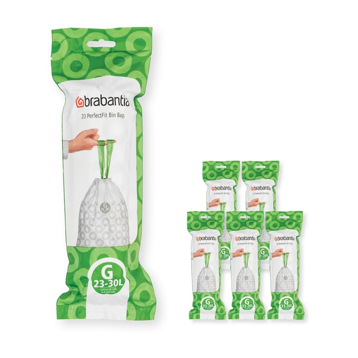 Σακο�ύλες απορριμμάτων Brabantia PerfectFit 120 σακούλες - Model G. 23-30 L - Brabantia