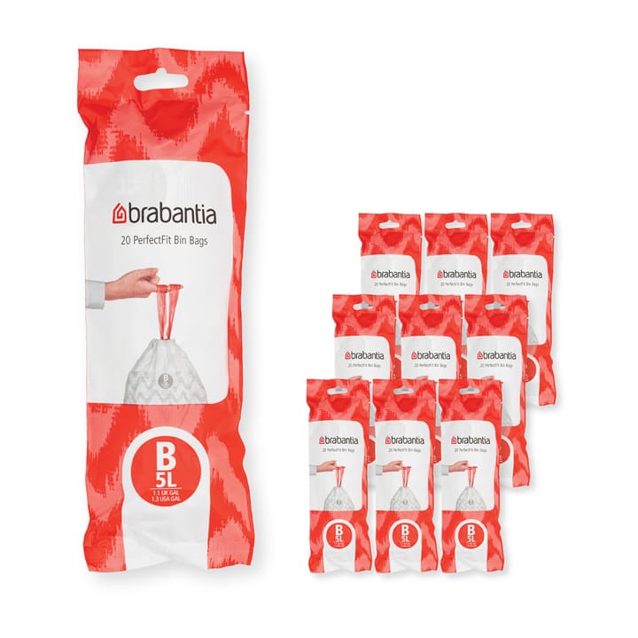 Σακούλες Brabantia PerfectFit 200 σακούλες - Μοντέλο Β. 5 L - Brabantia