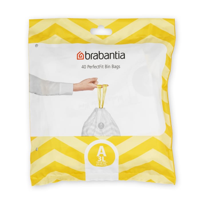 Brabantia PerfectFit σακούλα σκουπιδιών 40st - 3 λίτρα - Brabantia
