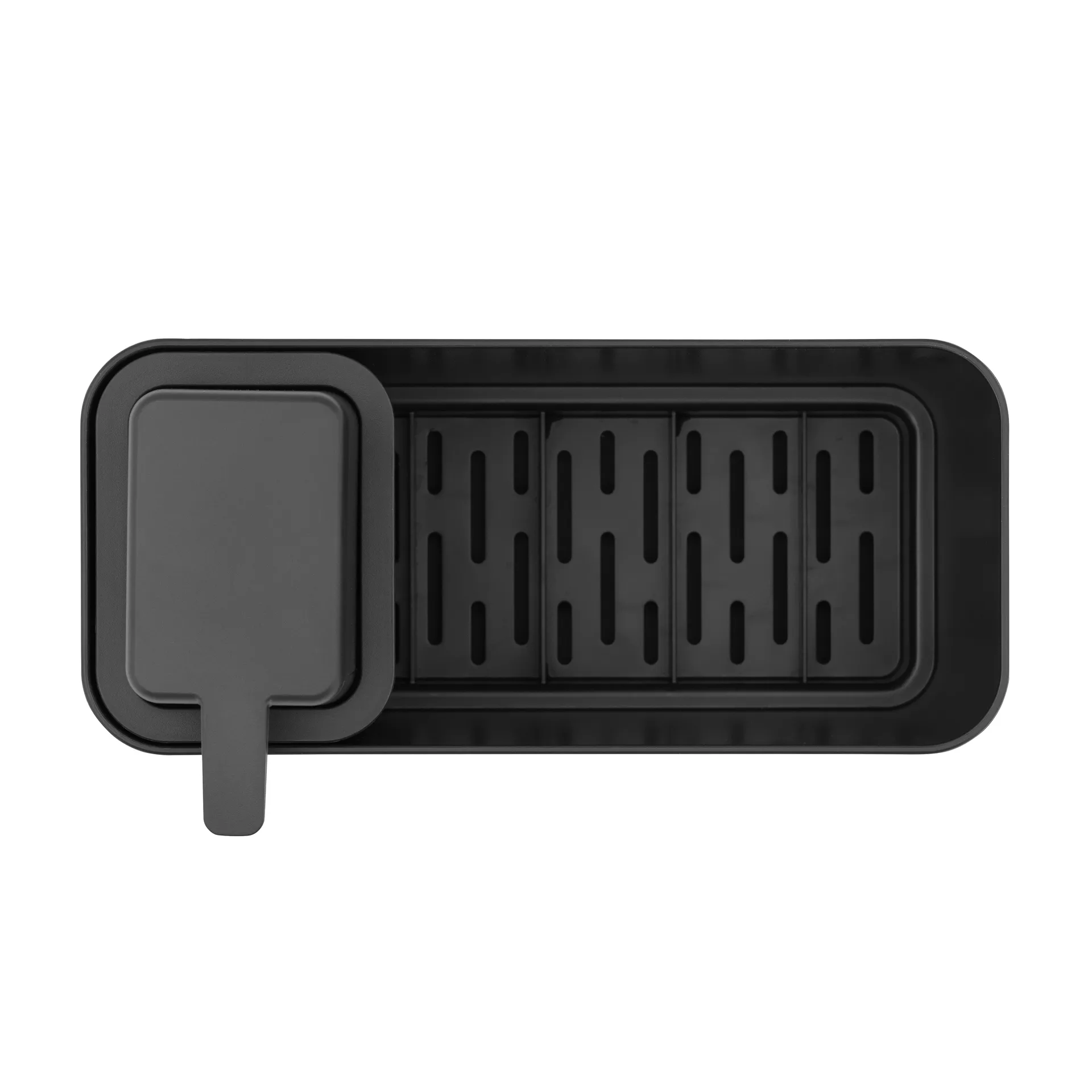 Brabantia δοχείο οργάνωσης νεροχύτη και διανεμητής σαπουνιού, σκούρο γκρι Brabantia