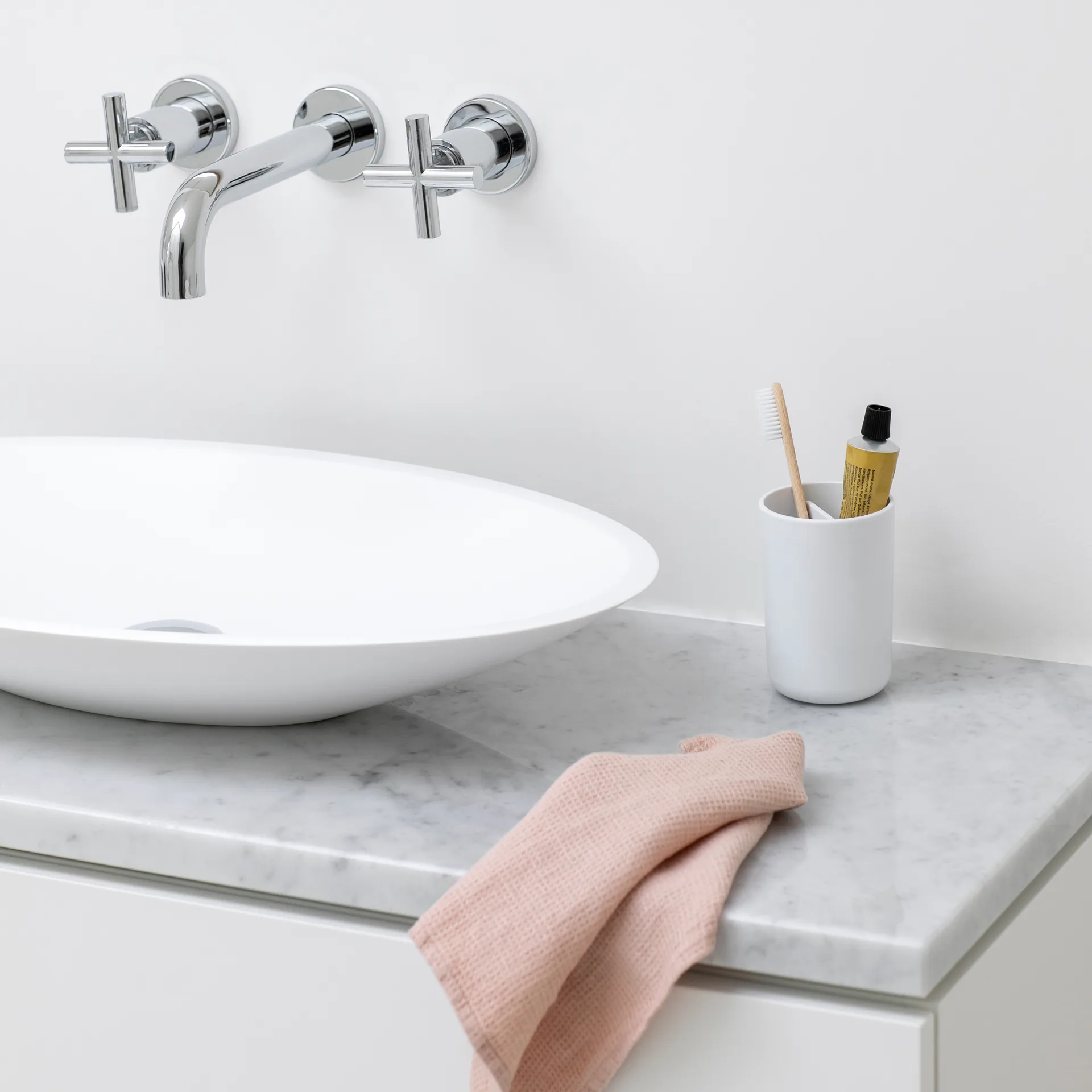 Brabantia κύπελλο οδοντόβουρτσας, λευκό Brabantia