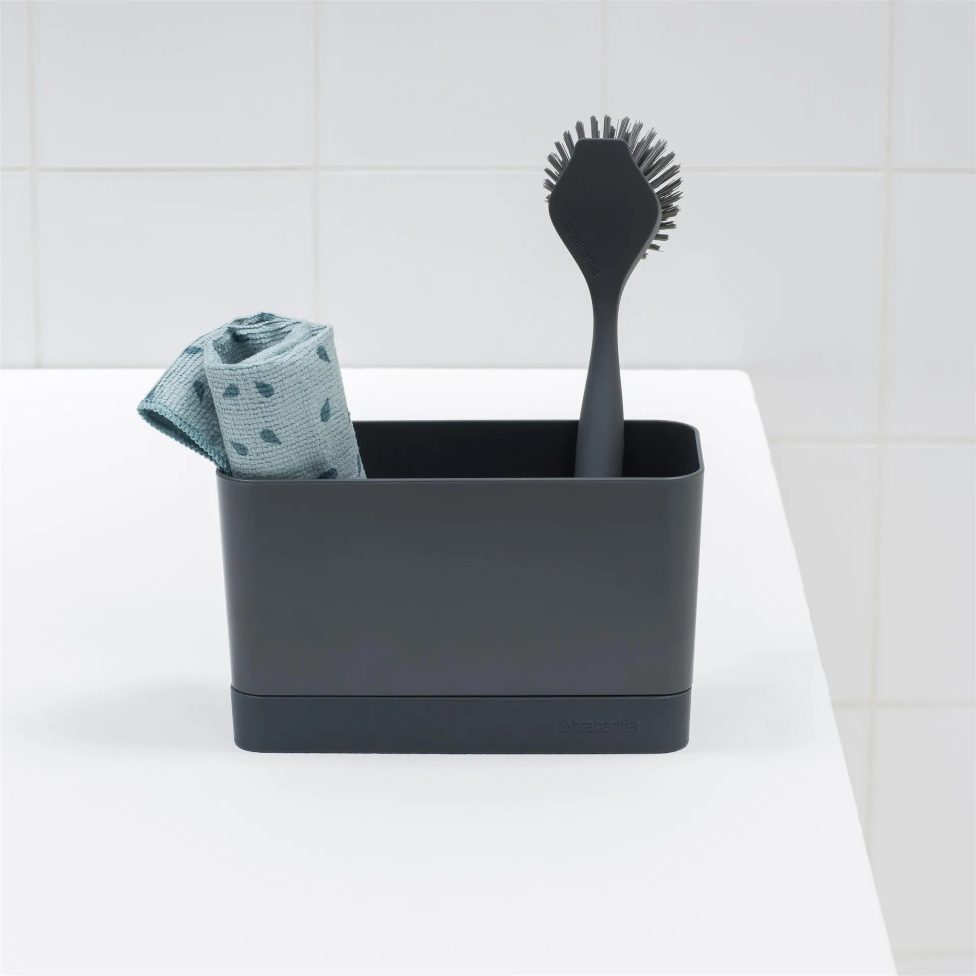 Brabantia θήκη πιάτων συμπαγής, σκούρο γκρι Brabantia