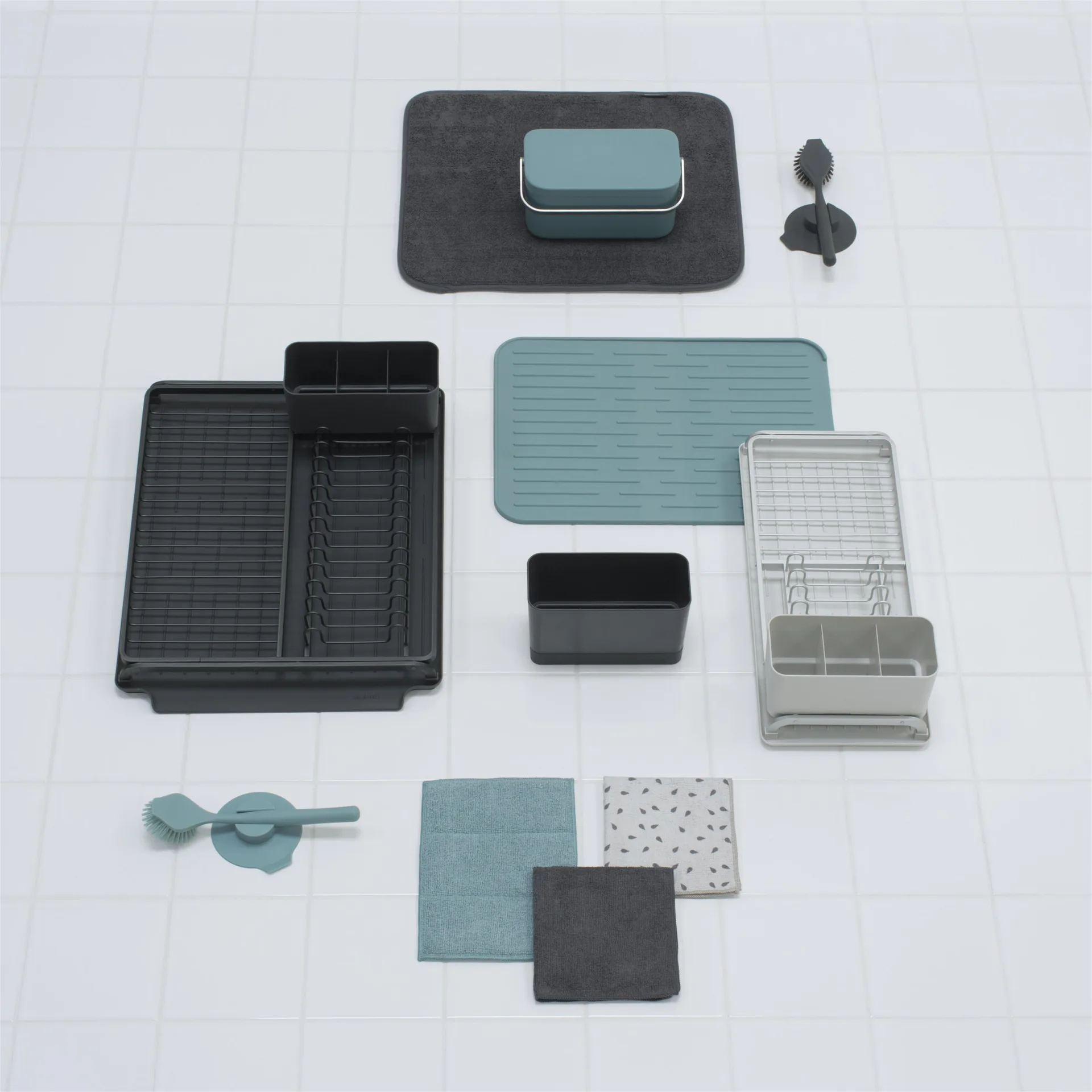 Brabantia θήκη πιάτων συμπαγής, ανοιχτό γκρι Brabantia