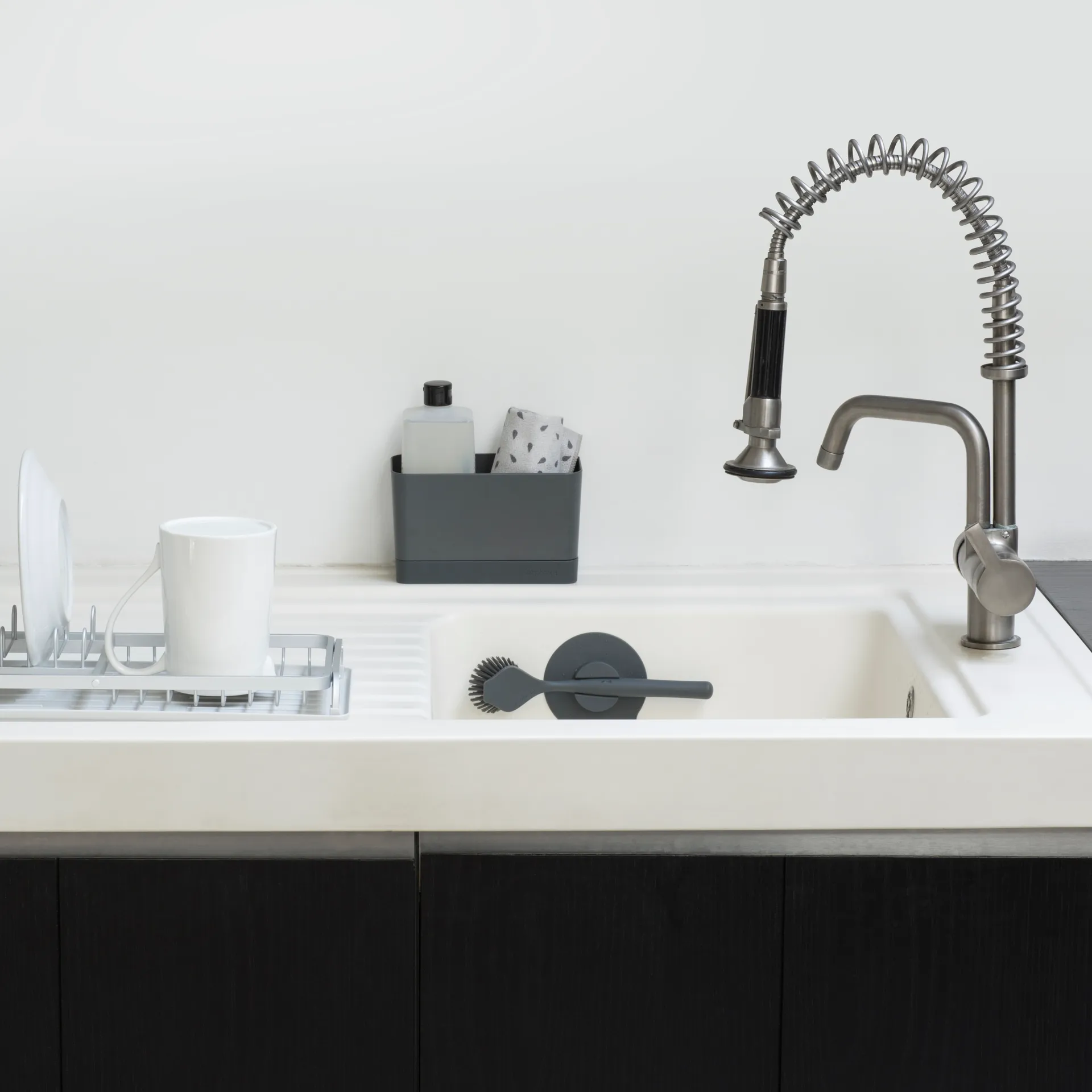 Brabantia δοχείο οργάνωσης πιάτων, σκούρο γκρι Brabantia