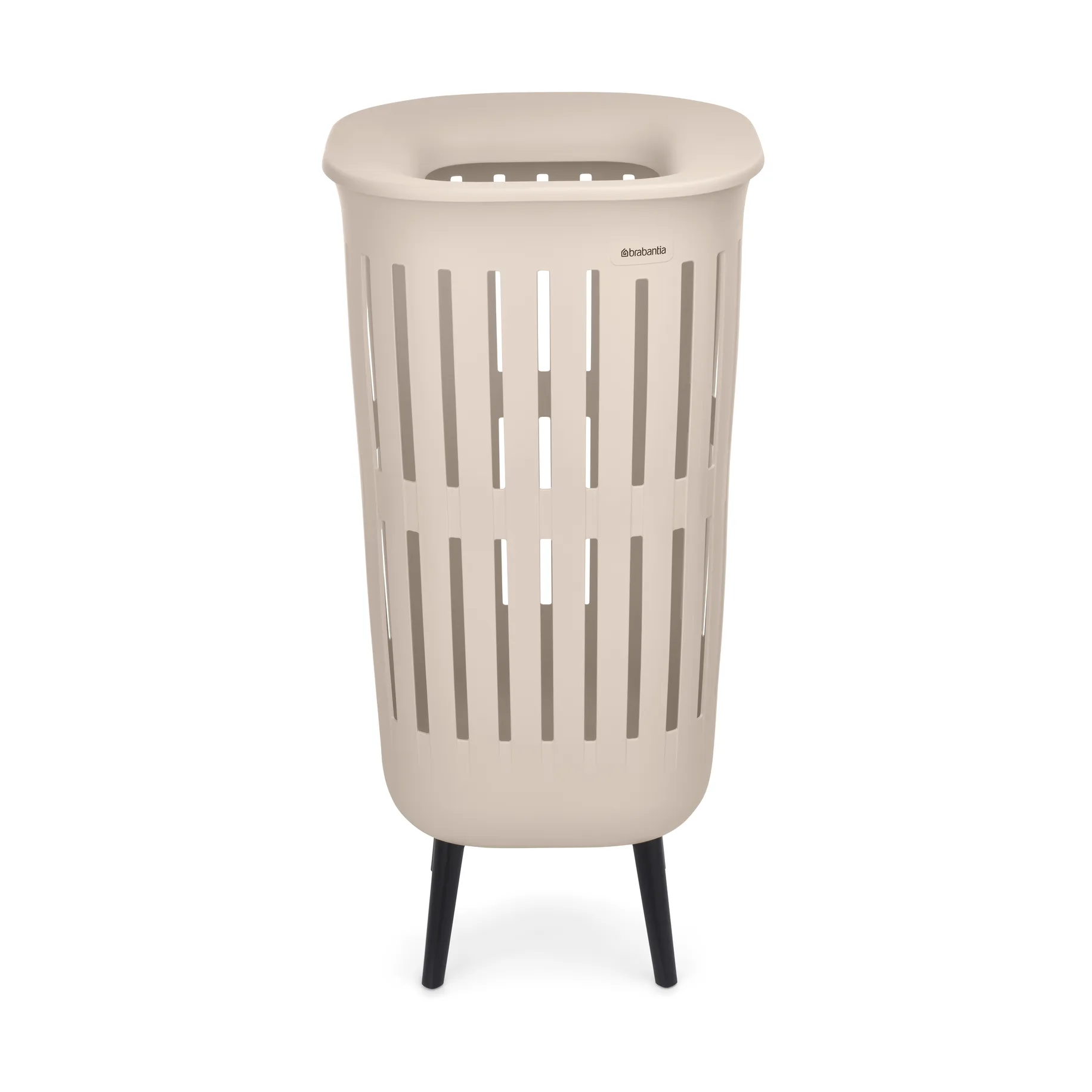 Collect-It καλάθι απλύτων, Soft Beige, hög, 55 L Brabantia