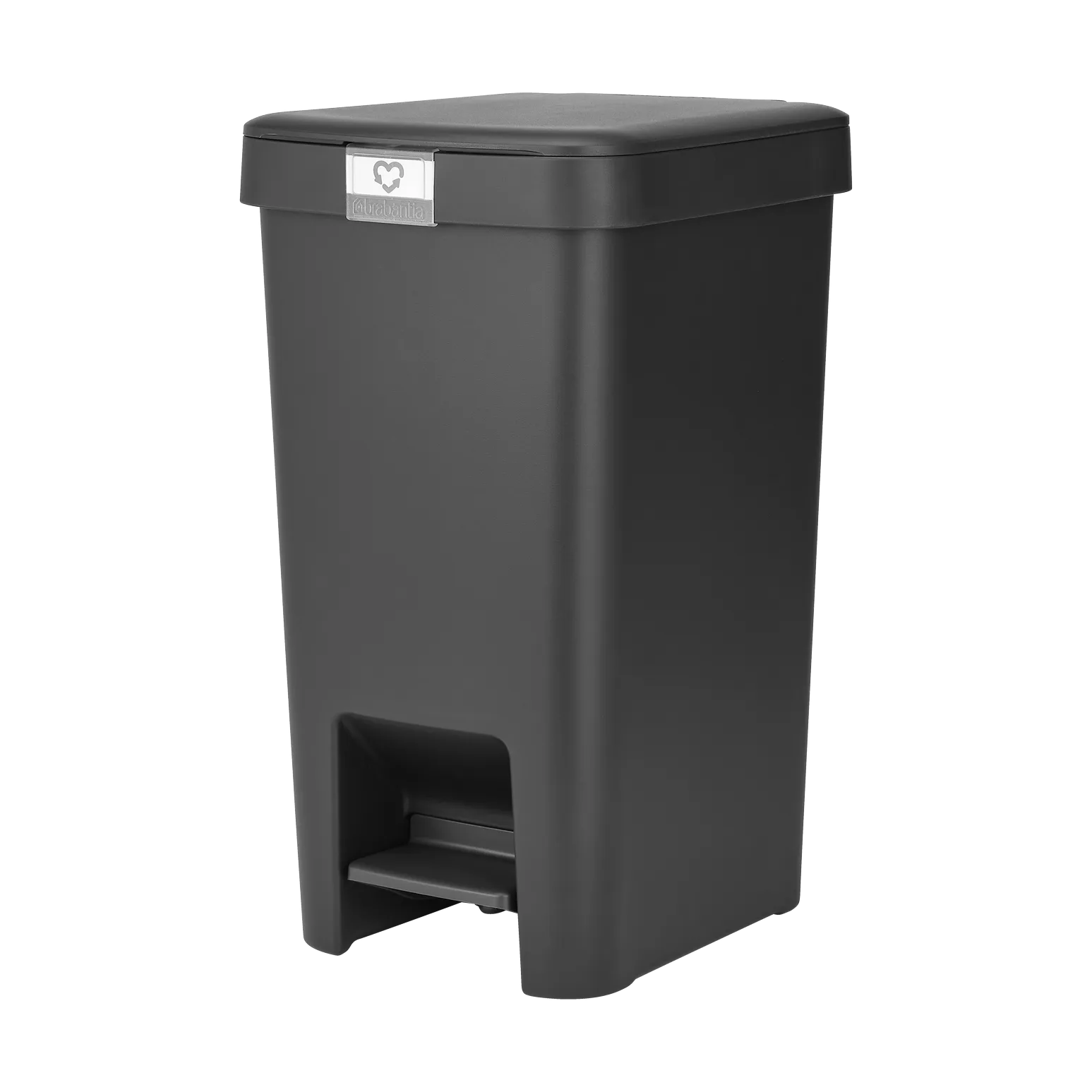 Kάδος πεντάλ StepUp 16 l, Σκούρο γκρι Brabantia