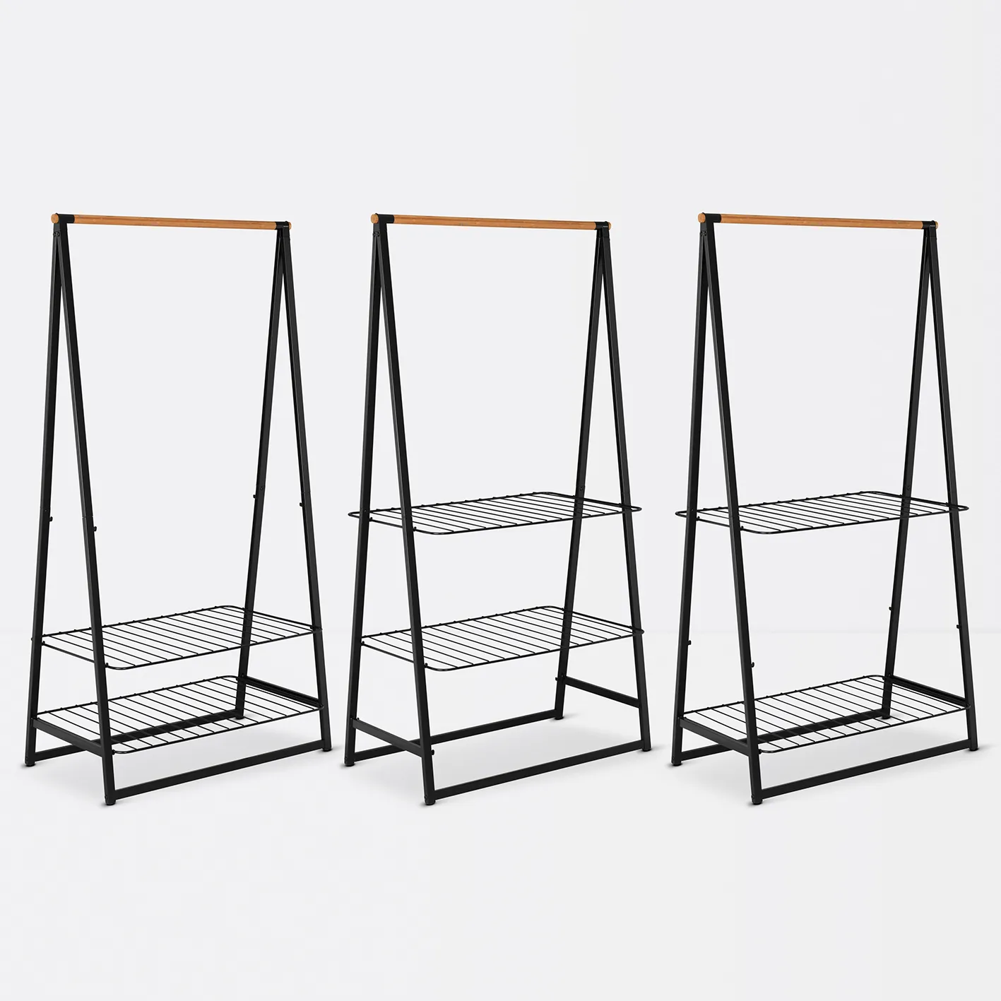 Linn βάση για ρούχα μεγάλη, Μαύρο Brabantia