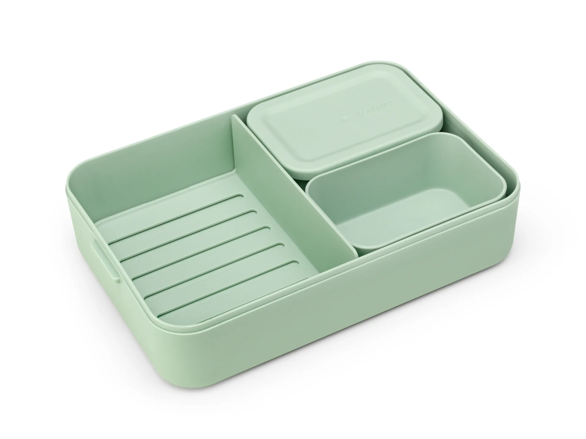 Make & Take κουτί κολατσιού bento μεγάλο 2 L, Jade Green Brabantia