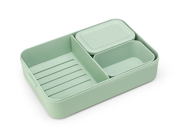 Make & Take κουτί κολατσιού bento μεγάλο 2 L, Jade Green Brabantia