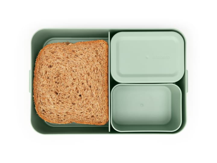 Make & Take κουτί κολατσιού bento μεγάλο 2 L, Jade Green Brabantia