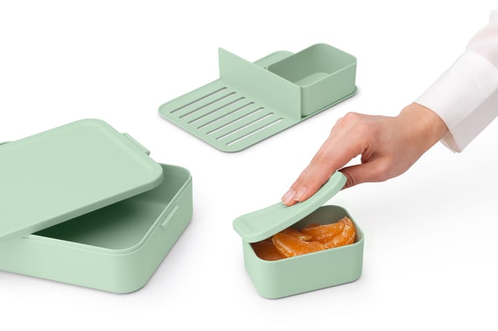 Make & Take κουτί κολατσιού bento μεγάλο 2 L, Jade Green Brabantia
