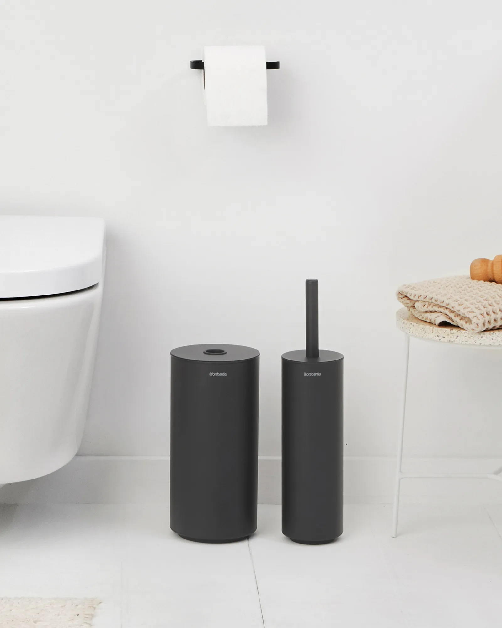 Σετ τουαλέτας Mindset 3 τεμάχια, Mineral Infinite Grey Brabantia