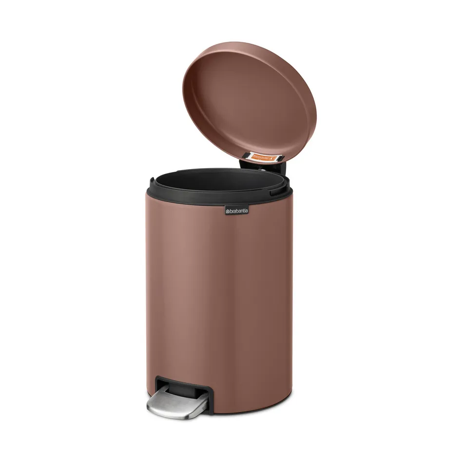 New Icon κάδος με πεντάλ 12 l, Satin Taupe Brabantia
