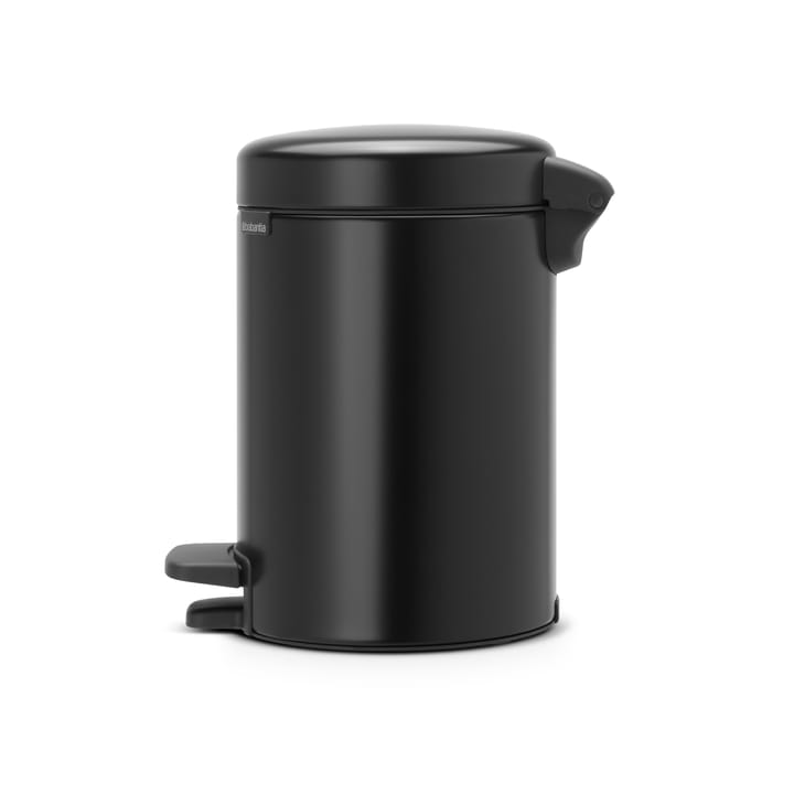New Icon κάδος με πεντάλ 3 l, ματ μαύρο Brabantia