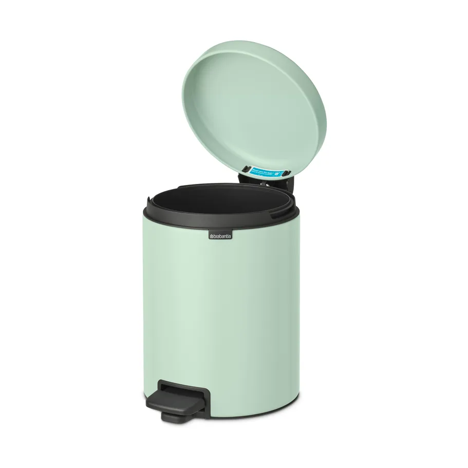New Icon κάδος με πεντάλ 5 l, Jade Green Brabantia