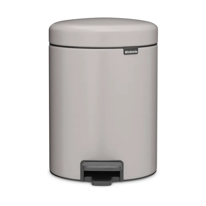 New Icon κάδος με πεντάλ 5 l - Soft grey - Brabantia