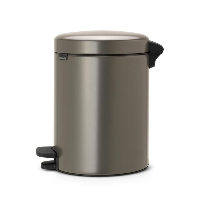 New Icon κάδος με πεντάλ 5 l, πλατίνα Brabantia