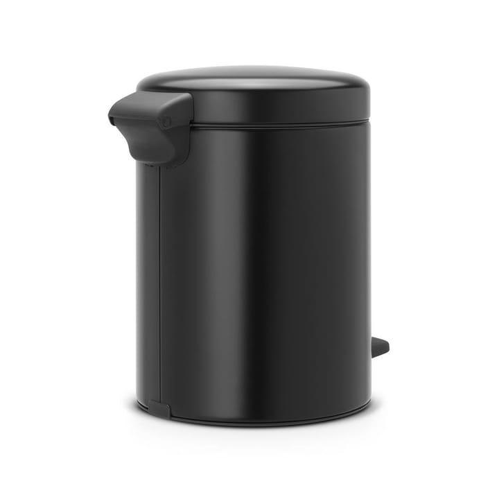 New Icon κάδος με πεντάλ 5 l, ματ μαύρο Brabantia