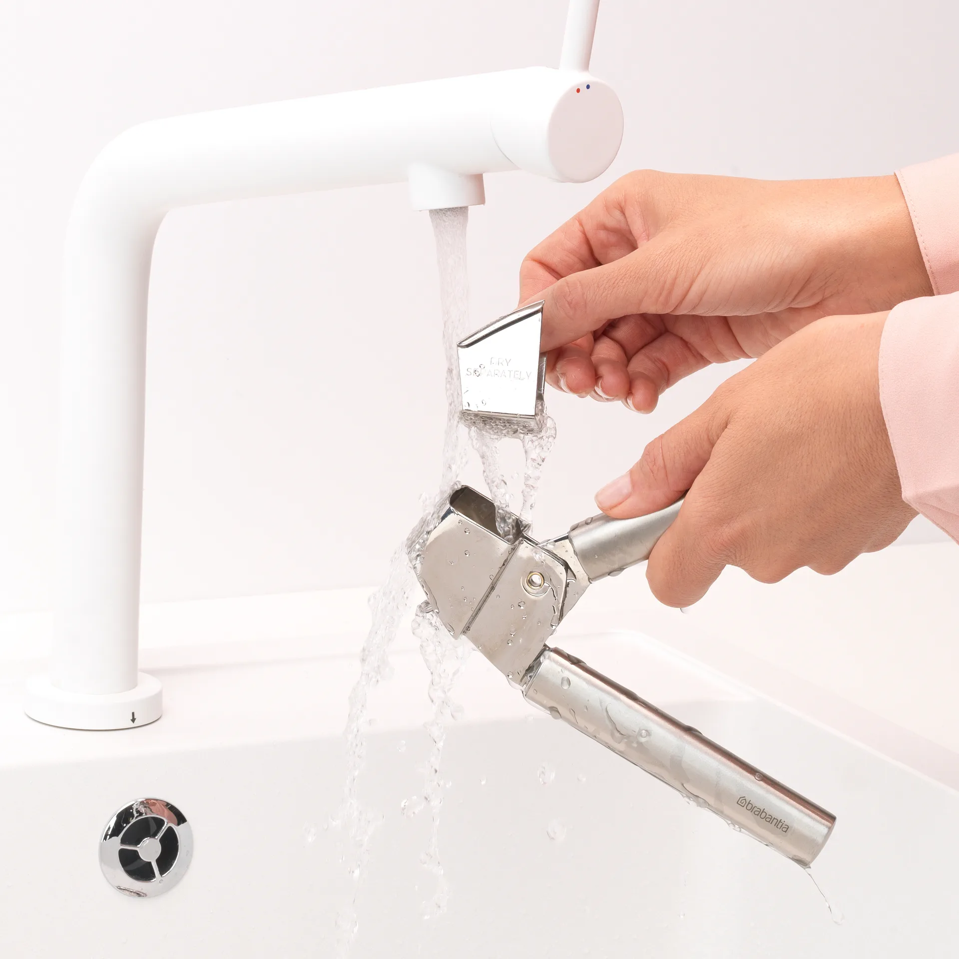 Profile πρέσα σκόρδου, ανοξείδωτο ατσάλι Brabantia