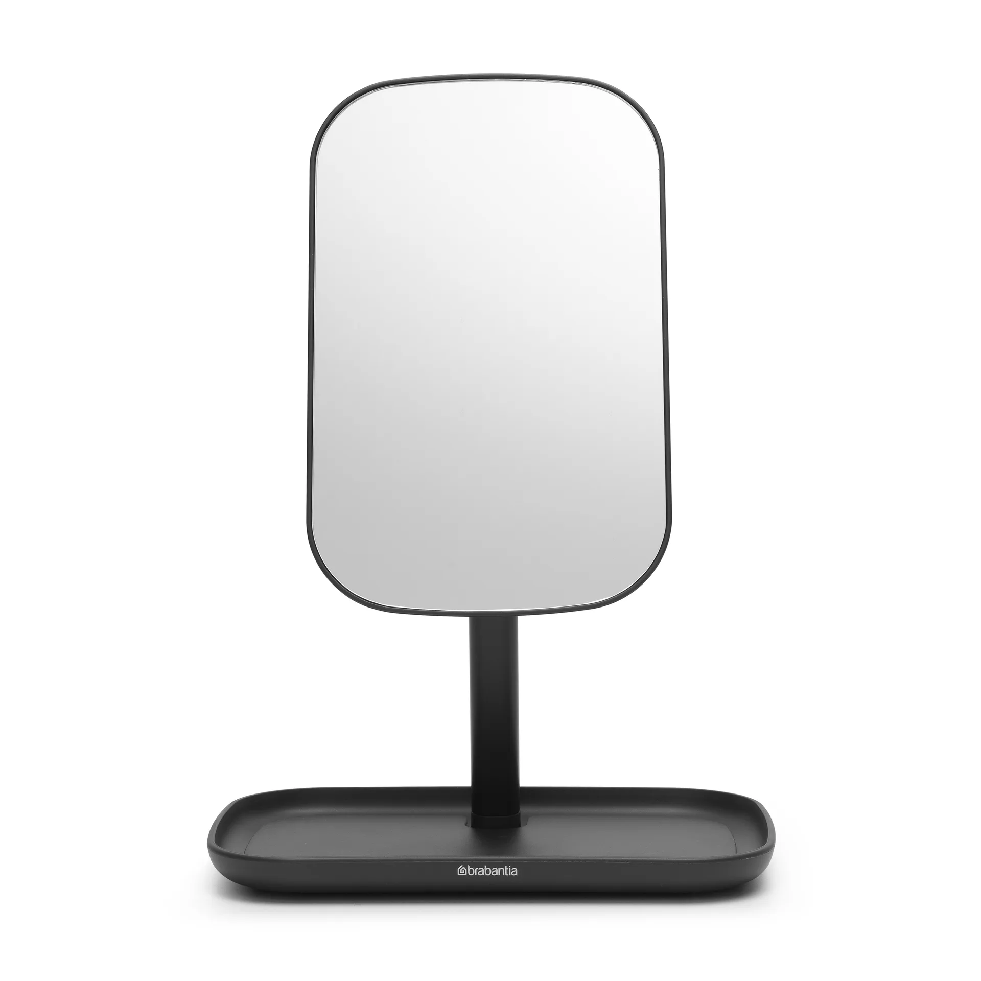 ReNew καθρέφτης με αποθηκευτικό δίσκο, σκούρο γκρι Brabantia