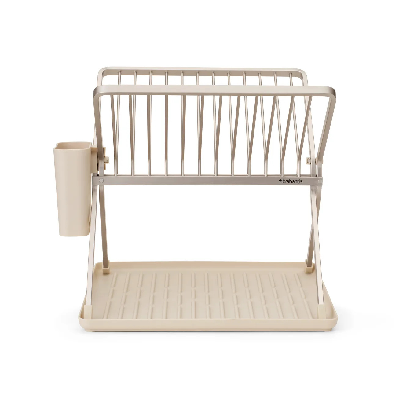 Sinkside πτυσσόμενη πιατοθήκη 37 cm, Soft Beige Brabantia