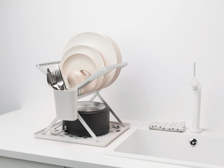 Sinkside πτυσσόμενη πιατοθήκη 37 cm, Ανοιχτό γκρι Brabantia