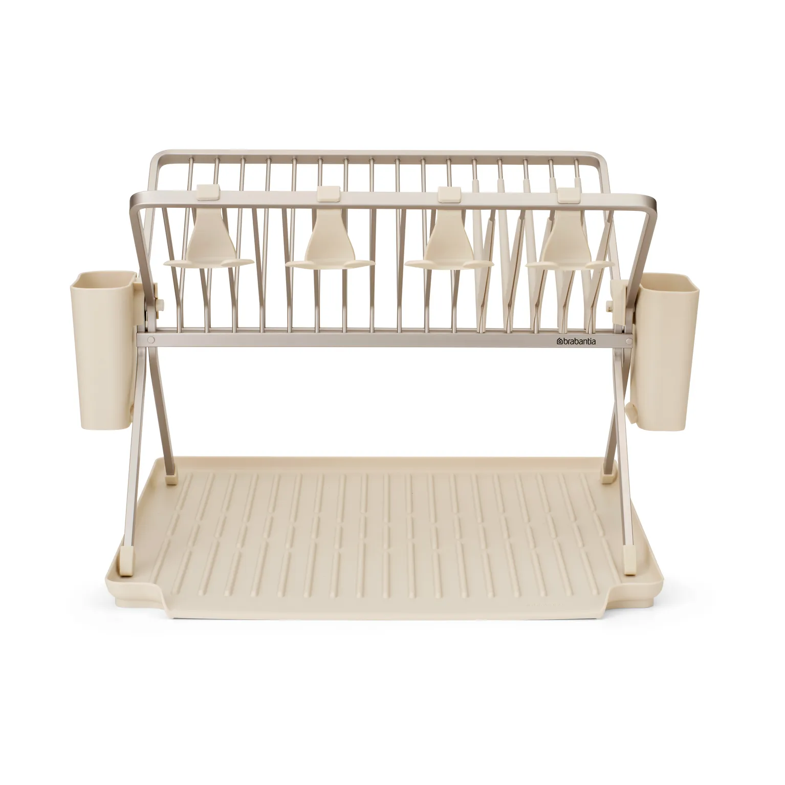 Sinkside πτυσσόμενη πιατοθήκη 51 cm, Soft Beige Brabantia